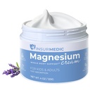 Magnesium Cream for Neuropathy - Nerve Muscle Cramps & Body Pain Support Topical Lotion for Kids Adults - Relaxing Calming Nighttime Rub with Lavender Shea Butter for Legs Feet Back