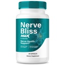 Nerve Bliss Max – Official Nervebliss for Neuropathy Capsules with a Natural Blend for Daily Comfort and Overall Nerve Health Support, Just 2 Easy-to-Swallow Pills a Day (60 Capsules)