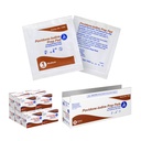 Dynarex Povidone Iodine Prep Pads, Medium Sized Packaged in Individual Foil Packs, Brown, 1 Case of 1,000 Pads (10 Boxes of 100) [Packaging May Vary]
