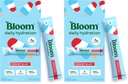 Bloom Daily Hydration Electrolyte Powder Packets with Collagen, 5g Protein, Electrolytes, Vitamins & Minerals, Sugar Free Drink Mix, Rocket Blast, 5 Count (Pack of 2)