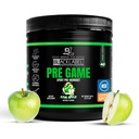 Blacklabel Supplements PRE-Game Pre Workout Powder, Sour Apple (40 Servings) – NSF Certified for Sport – Customizable 150mg Caffeine for Energy and Focus – Low-Stimulant Pre Workout for Men and Women