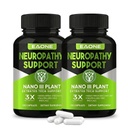 EAONE Nerve Savior for Neuropathy Support, 2 Pack, Neuropathy Supplements for 600mg Alpha Lipoic Acid and Vitamins B, Scientific Nerve Health Supplement for Feet and Hands, Peripheral Comfort Formula