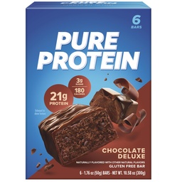 Pure Protein Chocolate Deluxe, 50 Gram, 12 Count