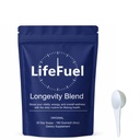 Daily Longevity Blend, Life Fuel Protein Powder Drink, Boost Your Vitality, Energy and Overall Wellness with Daily Routine, 6.23oz