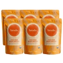 Brodo Ready to Drink Organic Chicken Collagen Rich Bone Broth, with Collagen, On The Go, 10 g Protein, Collagen Protein, Not from Concentrate, Collagen, No Preservatives 8 oz (Pack of 6)