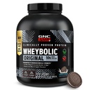 GNC AMP New Wheybolic- Clinically Studied Whey Protein Powder for Workouts & Active Lifestyles- High Leucine Content- Smooth Mixing Drink Mix for Fitness Shakes- Cookies & Cream- 58.4 Oz (26 Servings)