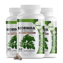 GreeNatr Pure Moringa Oleifera Leaf Extract Veggie Capsules 1000 mg. Natural Herbal Supplement. Energy, Mood, Memory and Focus Support. Premium Green Superfood (3 Bottles)