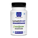 Wellzymes® LymphiDrain Formulated to Promote Healthy Lymphatic Function | Cleavers, Diosmin, Detoxifying Botanicals & More | Promote Removal of Cellular Waste | 60 Vegan Capsules