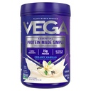 Vega Protein Made Simple Protein Powder, Vanilla - Stevia Free, Vegan, Plant Based, Healthy, Gluten Free, Pea Protein for Women and Men, 9.2 oz (Packaging May Vary)