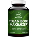 MRM Nutrition Vegan Bone Maximizer- For Women & Men - Calcium & Mineral Complex with Organic Calcified Algae, Vitamin D3, Vitamin K1 & K2, Magnesium, & Zinc for Healthy Bones, Supplement - 30 Servings