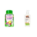 Vitafusion PreNatal Gummy Vitamins, Raspberry Lemonade Flavored, Pregnancy Vitamins & Palmer's Cocoa Butter Formula Massage Lotion for Stretch Marks, Pregnancy Skin Care