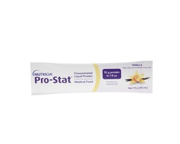 Pro-Stat Concentrated Liquid Protein Vanilla Single Serving Pack of 24 | Concentrated liquid protein medical food with 15g protein per 1oz, Supports wound healing and increased protein needs