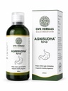 Agnisudha GVK Herbals Natural Appetiser & Herbal Digestive Syrup for Gas & Bloating Support 200ml