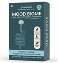 Mood Biome - 30 Capsules | Psychobiotic + Melatonin Capsules