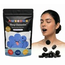 AWESOME Sleep Gummies, 3mg Melatonin & L-Theanine, Berry, 30 Nights