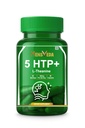 5-HTP Supplement with L-Theanine 650mg | Sleep Support, Stress Relief & Mood Support Capsules | With GABA, L-Tryptophan, Valerian & Chamomile | 90 Veg Capsules Dietary Supplement