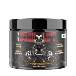FUELONE Dead-Lift Pre-Workout, Deadly Fruit, 100g