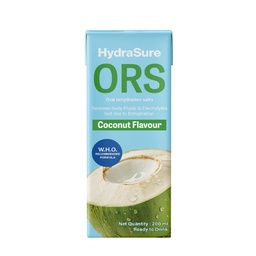 HydraSure Coconut ORS Drink - 200 ml (Pack of 10)
