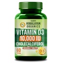 Vlado's Himalayan Organics Vitamin D3 10000IU - Chewable Vitamin D Tablets | Cholecalciferol Vitamin D3 Supplement for Bone & Immunity | Vitamin D3 Supplement for Women & Men | Orange Flavour - 60 Tablets