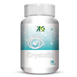 ANC Crystalix Eye Supplement Lutein, Zeaxanthin, Vitamin A, Vitamin B2, Vitamin E Support Eye Health, Helps in Improve Vision, Kids & Adults, Digital Safe Guard, Blue Light, Veg 60 Capsules-Pack of 1