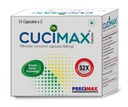 CUCIMAX Micellar Curcumin Capsules 500 mg | 52X More Bioavailable Nano Curcumin | Anti-Inflammatory & Antioxidant Supplement | Supports Joint, Brain & Immune Health | 30 Capsules (15x2)