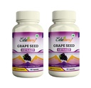 Grape seed Extract 60 Capsules- (Pack of 2)