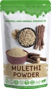 Mulethi Leaves powder for Face, for Drink, for Edible, for Skin, for Hair, for Drinking, for Juice, for Skin - 100% Pure Natural Organic Liquorice Powder