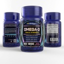 BioQuest Omega-3 Triple Strength Fish Oil, 1200mg, 60 Softgels