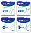 Shelcal 500 Calcium Tablets With Vitamin D3 For Healthy And Strong Bone, Joint & Muscles India's No.1 Doctor's Prescribed Calcium Supplement - 60 Tablets (15 Tablets X Pack Of 4)