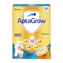AptaGrow Milk Drink Powder for Kid s Height Gain, Immunity & Brain Development, Nutritious & Tasty Vanilla Flavor, 400g | 37 Nutrients | Prebiotics | Low Fat | Veg