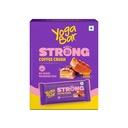 Yogabar Strong Coffee Crush Protein Bars(Pack of 6), 12g Protein, No Added Sugar, No Preservatives