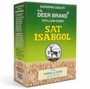 S.B. DEER BRAND Sat Isabgol Psyllium Husk HIRAN Brand 500GM (Pack of 1)