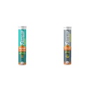 Fast&Up Fortify - Calcium with Essential Vitamin D3 (20 Effervescent Tablets, Orange Flavour) & Fast&Up Magnesio - Restful Sleep Supplement - (20 Effervescent Tablets, Lime & Lemon Flavor)