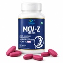 MCV-Z Tablets with Zinc, Calcium, Magnesium & Vitamins, 60 Tablets