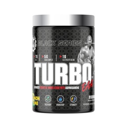 Dexter Jackson Black Series Turbo EAA | Advanced Essential Amino Acids | Ashwagandha | Lemon Lime Flavor | 30 Servings, 345g - Enhance Exercise Performance & Maximize Muscle Gains