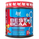 BPI Sports Best BCAA - BCAA Powder - Branched Chain Amino Acids - Muscle Recovery - Muscle Protein Synthesis - Lean Muscle - Improved Performance - Hydration - Fruit Punch - 30 Servings - 300 gram.