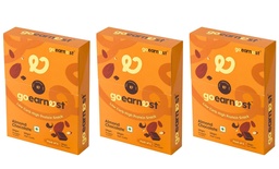 Goearnest Almond Chocolate Low Carb, High Protein Snack | 9g Protein, 5g Net Carbs | No Added Sugar, High Fibre, Gluten Free | 30g,Pack of 3