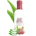 Aloe Berry Nectar, 90.7% Pure Aloe Vera Gel with Cranberries and Apples, No Added Preservatives, Herbal Supplement, Liquid Form, 1L