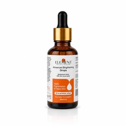The Element Manjistha Brightening Drops – Drinkable Ayurvedic Skin Supplement | Manjistha, Amla, Neem, Turmeric & 20+ Herbs | Taken Orally for Pigmentation, Dark Spots, Acne & Glowing Skin From Within | 30 ml (Advanced, Pack of 1)