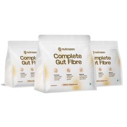 Nutrazen Complete Gut Fibre - Pack of 3, 90 Sachets