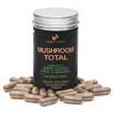Noomadic Mushroom Total, 60 Capsules, 500mg, 30% Beta Glucans, Adaptogenic Mushroom Complex of Lions Mane, Turkey Tail, Chaga, Reishi, Cordyceps, Hot Water Extract, Fruiting Bodies.