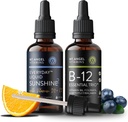 Mt. Angel Vitamins B12 Essential Trio + Everyday Liquid Sunshine2 D3+K2