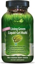 Irwin Naturals Women's Living Green Liquid-Gel Multi - 120 Liquid Softgels - Includes 70 Essential Nutrients, Vitamins & Minerals