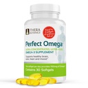 Therabotanics Perfect Omega Fish Oil Supplement EPA & DHA – High Absorption, Concentrated Omega 3 for Heart, Brain, Eye, & Metabolic Health - Alaskan Fish Oil Softgels - 30 Count (Pack of 1)
