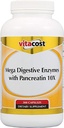 Vitacost Mega Digestive Enzymes with Pancreatin 10X - 300 Capsules