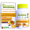 Premium Turmeric Capsules with Ginger and Black Pepper.Turmeric Supplement from Turmeric Curcumin 95% Curcuminoids & Ginger Root AllNatural NonGMO NO Rice Powder NO Stearate NO Silica NO Gluten 90ct