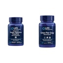 Life Extension Enhanced Super Digestive Enzymes & Probiotics 60 Vegetarian Capsules and One-Per-Day Multivitamin 60 Tablets