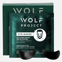 Wolf Project Under Eye Patches (5 pairs) For Dark Circles, Puffy Eyes, and Wrinkles - With Caffeine, Vitamin C and Peptides. Under Eye Masks Reduce Tired Eyes And Under Eye Bags