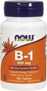 NOW FOODS Now B1 100MG, 100 Count