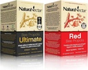 NaturaNectar Natural Bee Propolis Bundle - Bee Propolis Ultimate and Red Propolis - for Immune and Respiratory Support, and a Healthy Metabolism - 60 Capsules per Bottle